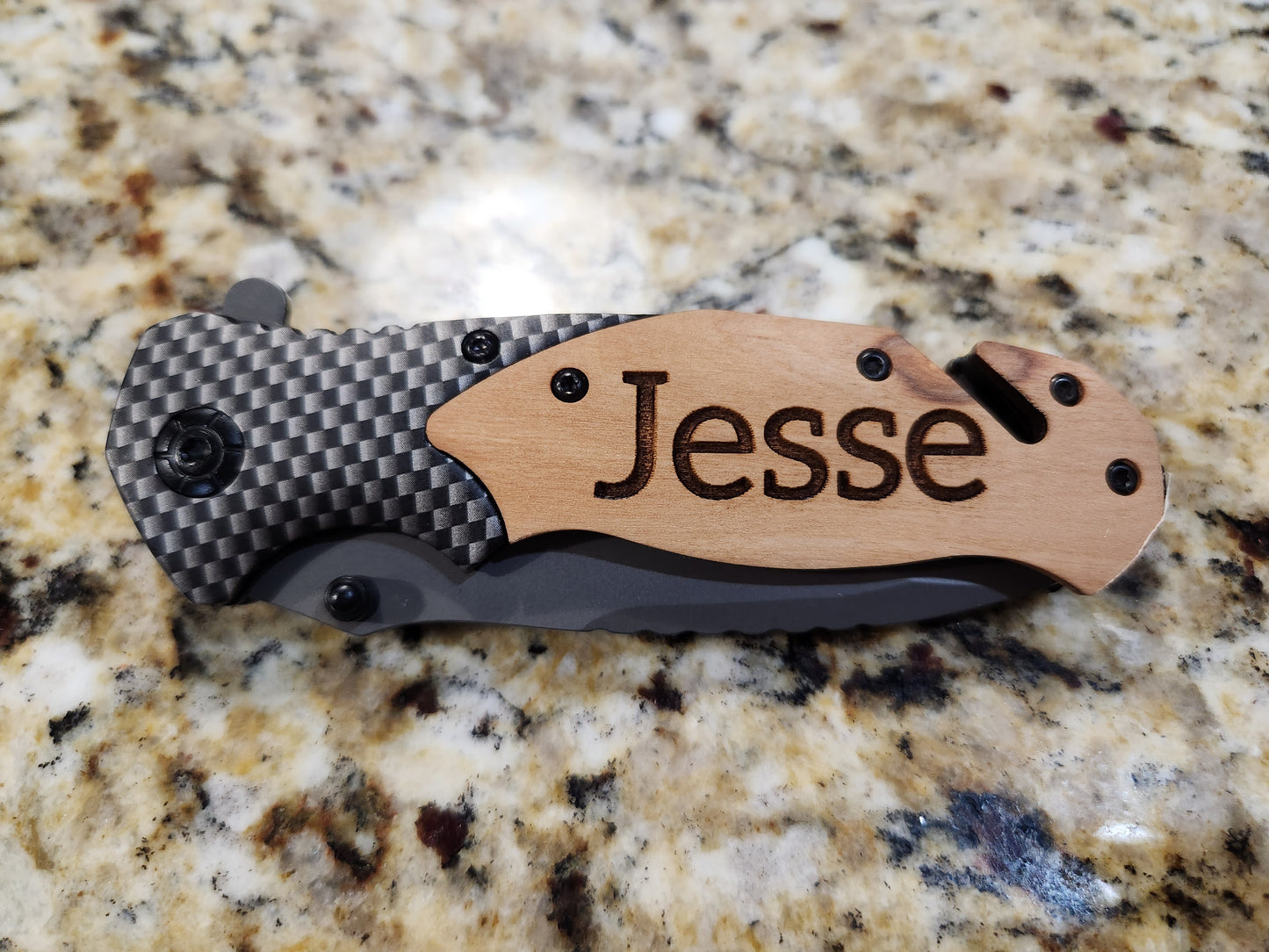 Stainless Steel Pocket Knife - Personalized