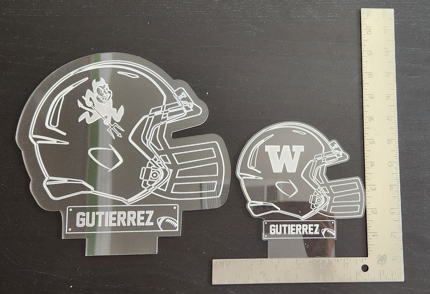 LED - Football Helmet - Personalized