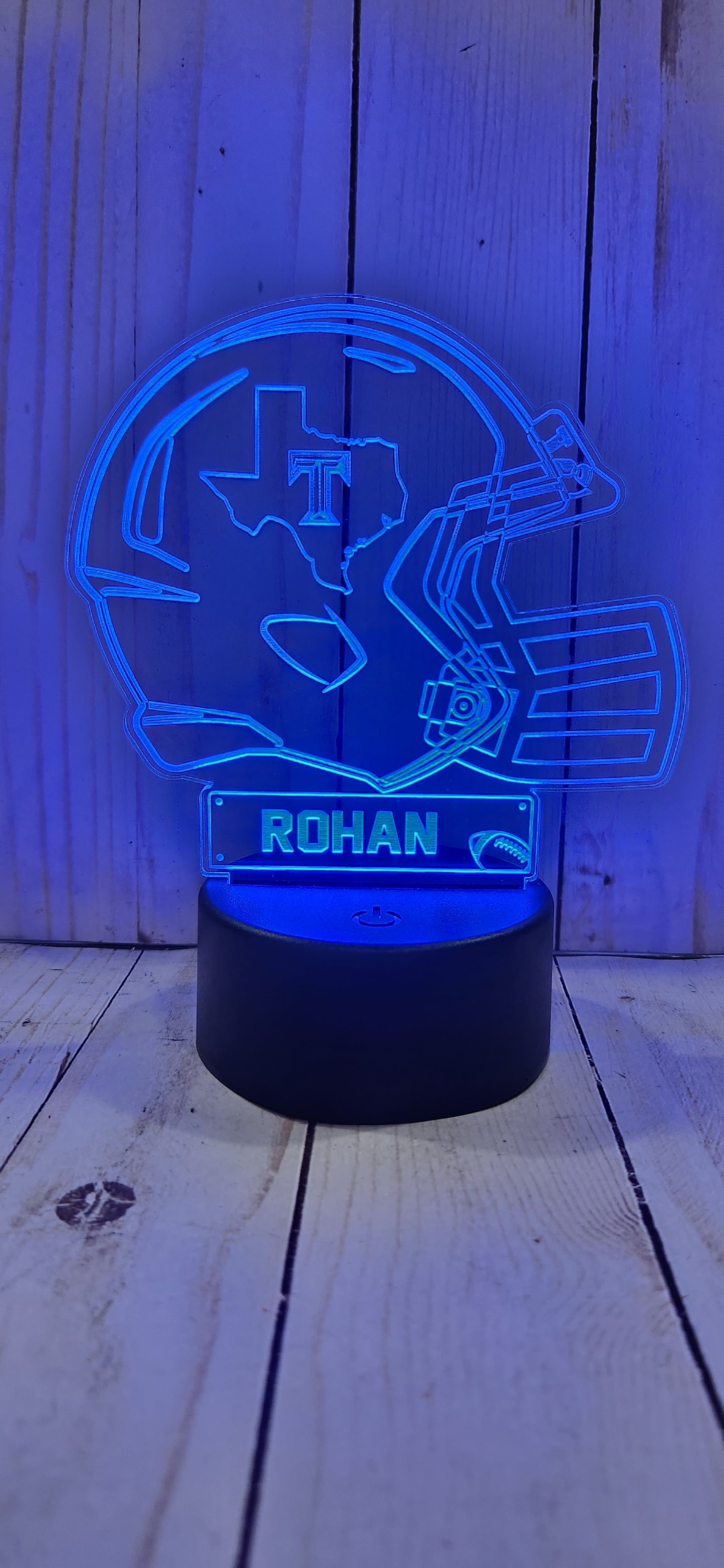 LED - Football Helmet - Personalized