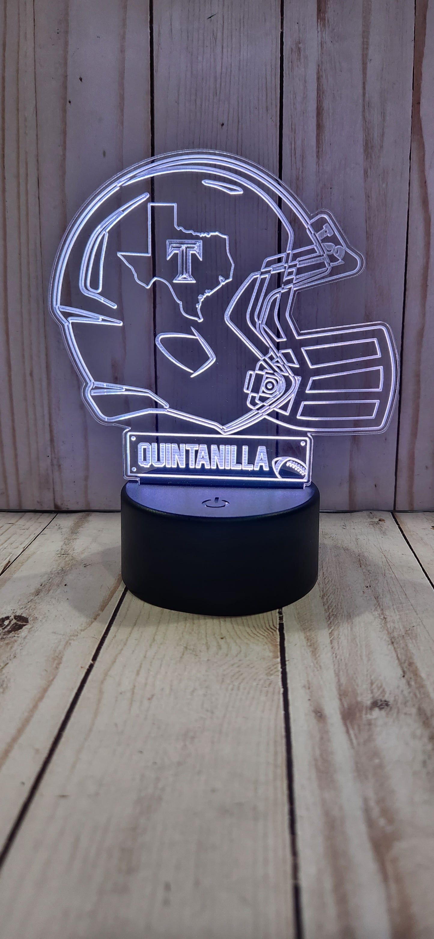 LED - Football Helmet - Personalized