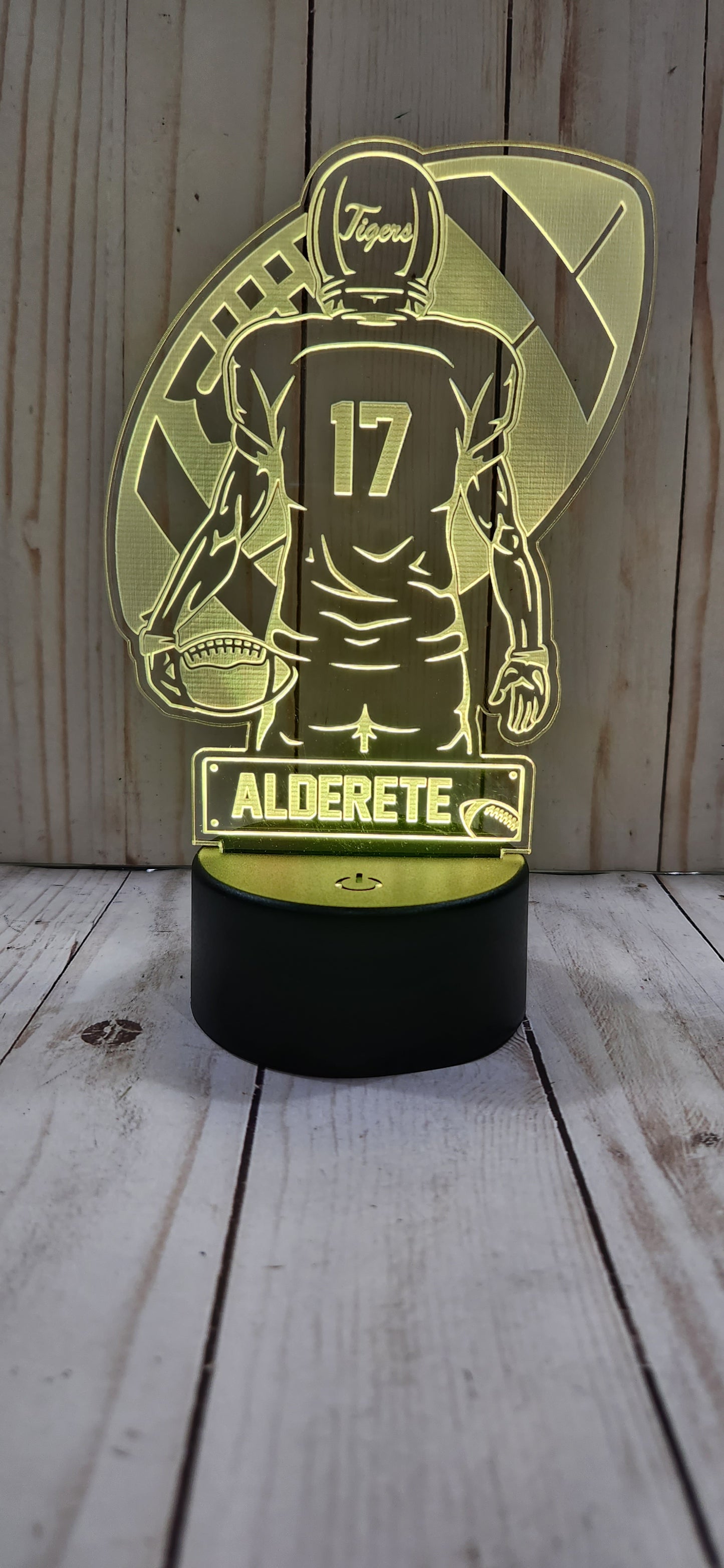 LED - Football Player - Personalized
