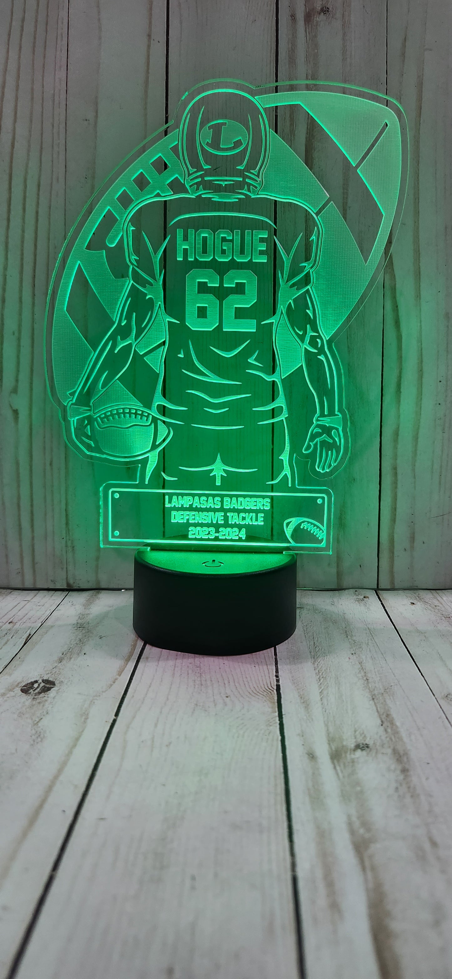 LED - Football Player - Personalized
