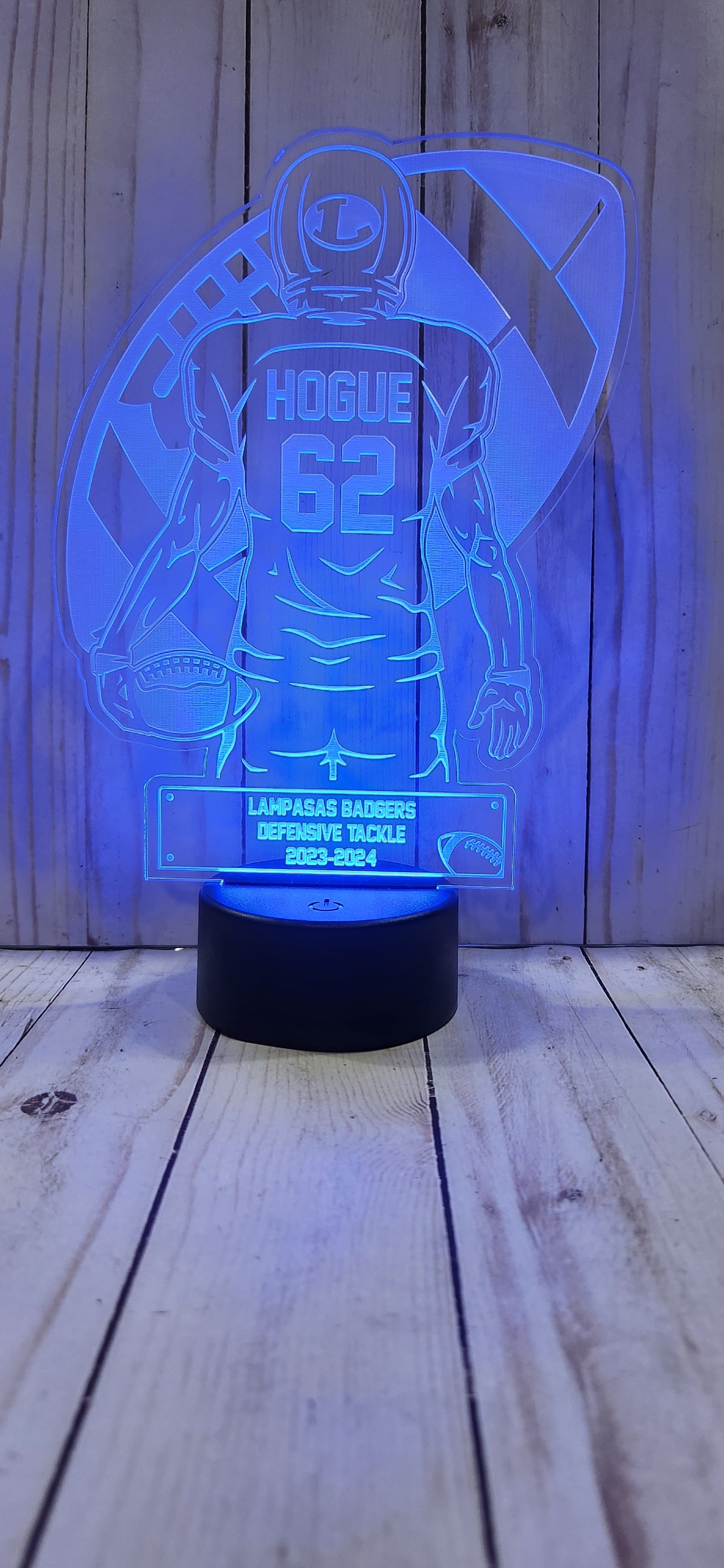LED - Football Player - Personalized