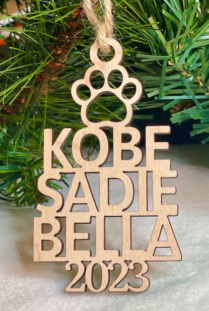 Name Tree Ornament