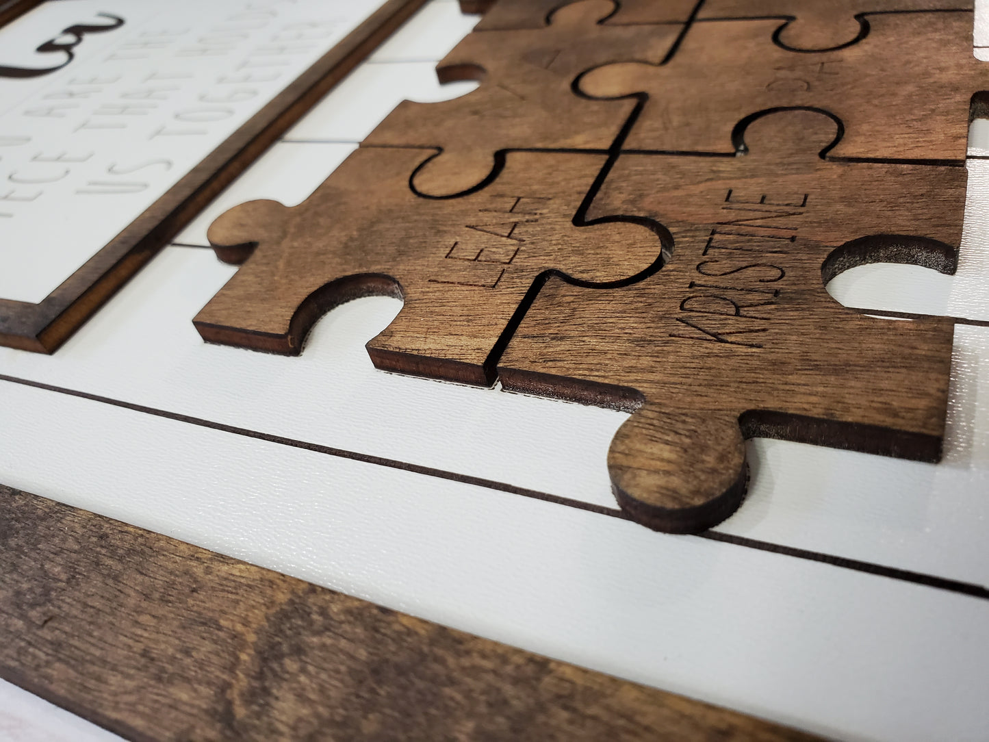 Puzzle Piece Sign - Great Mother's Day Gift!!