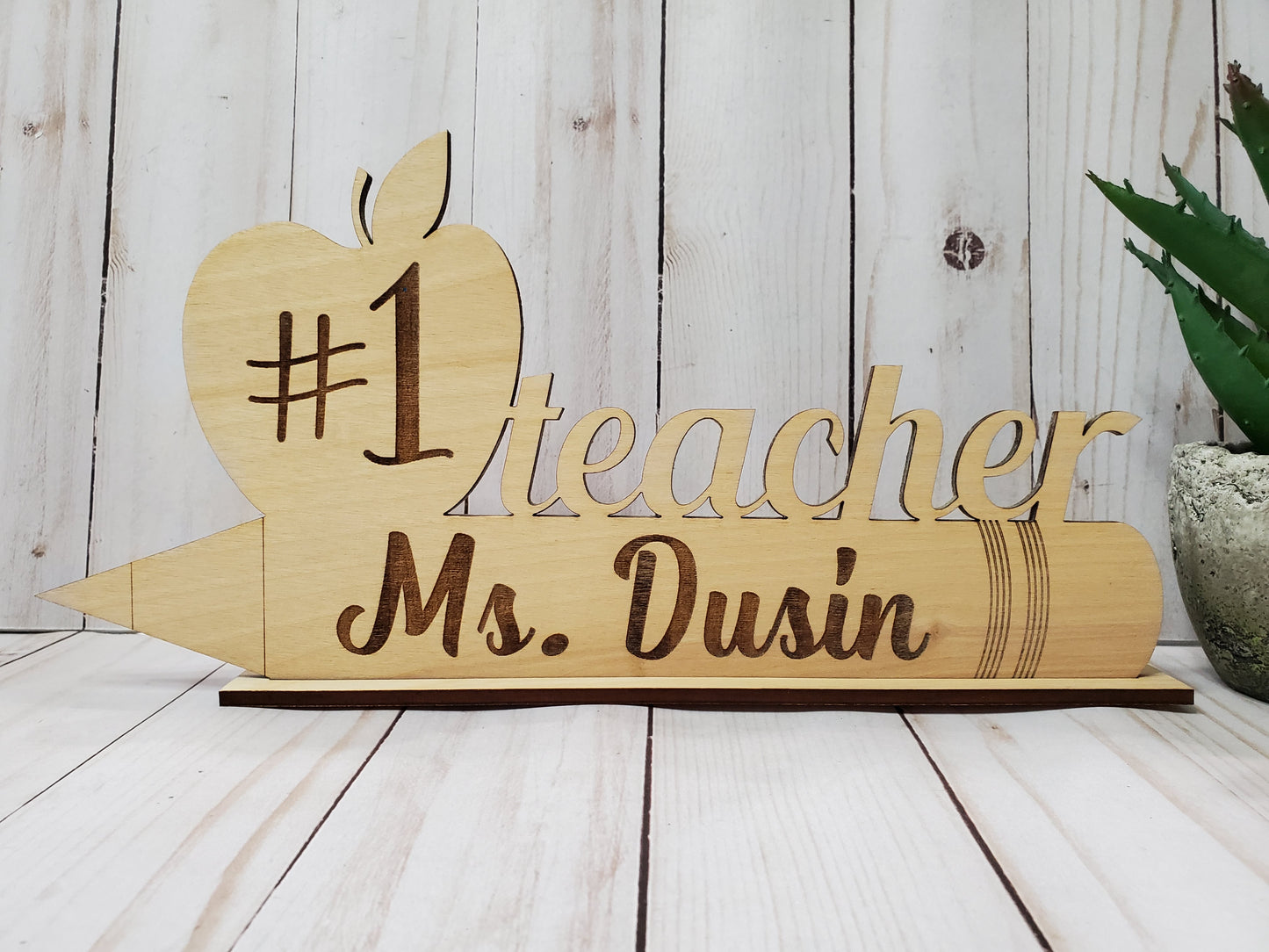 Teacher - Pencil Sign
