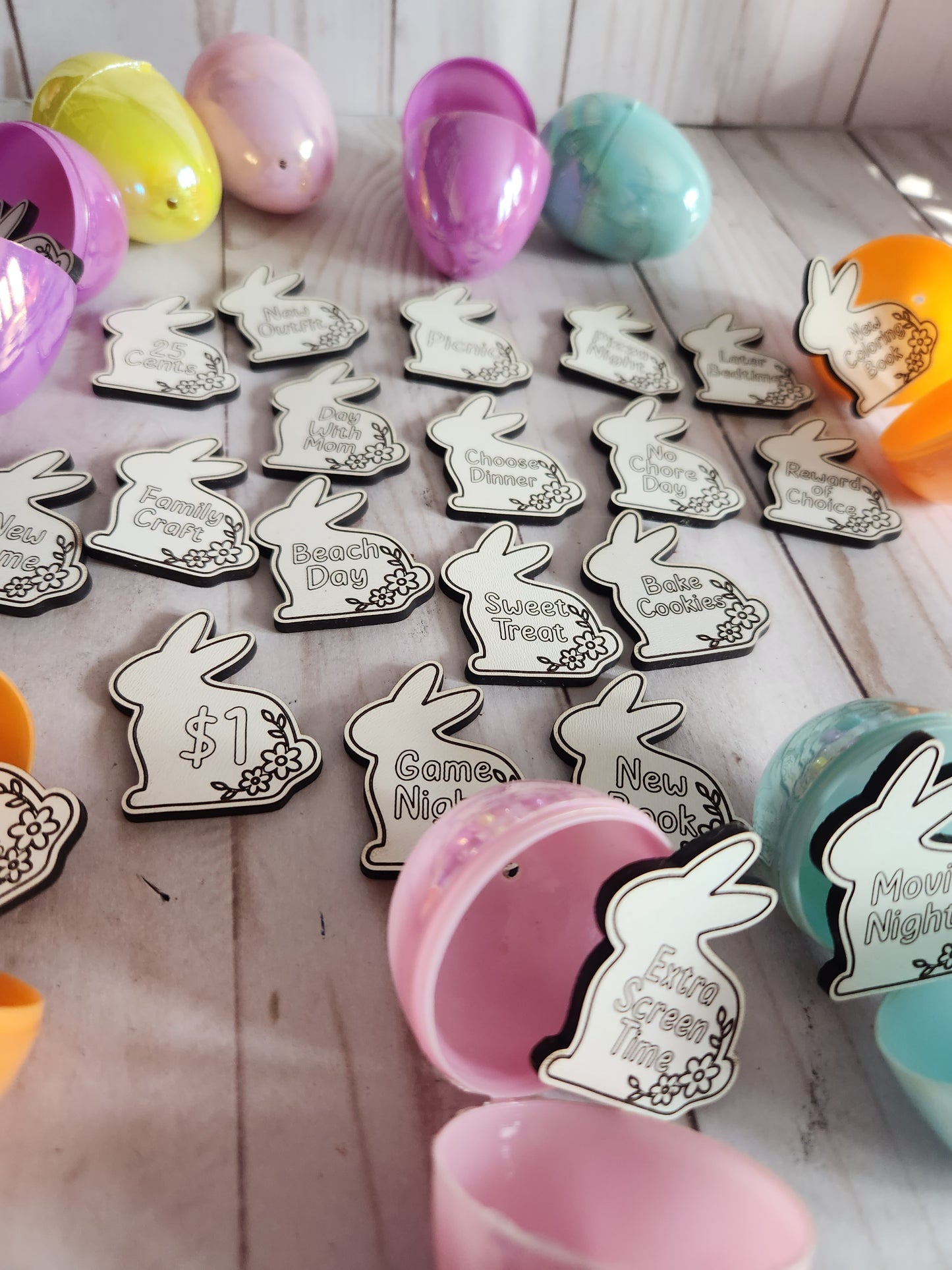 Bunny Tokens - Perfect for Easter baskets!!