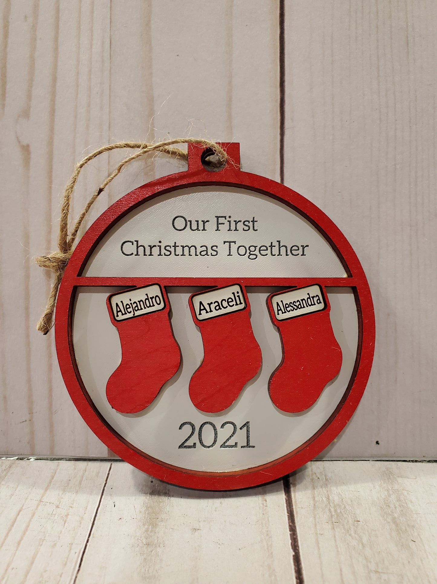 Stocking Ornament - Personalized