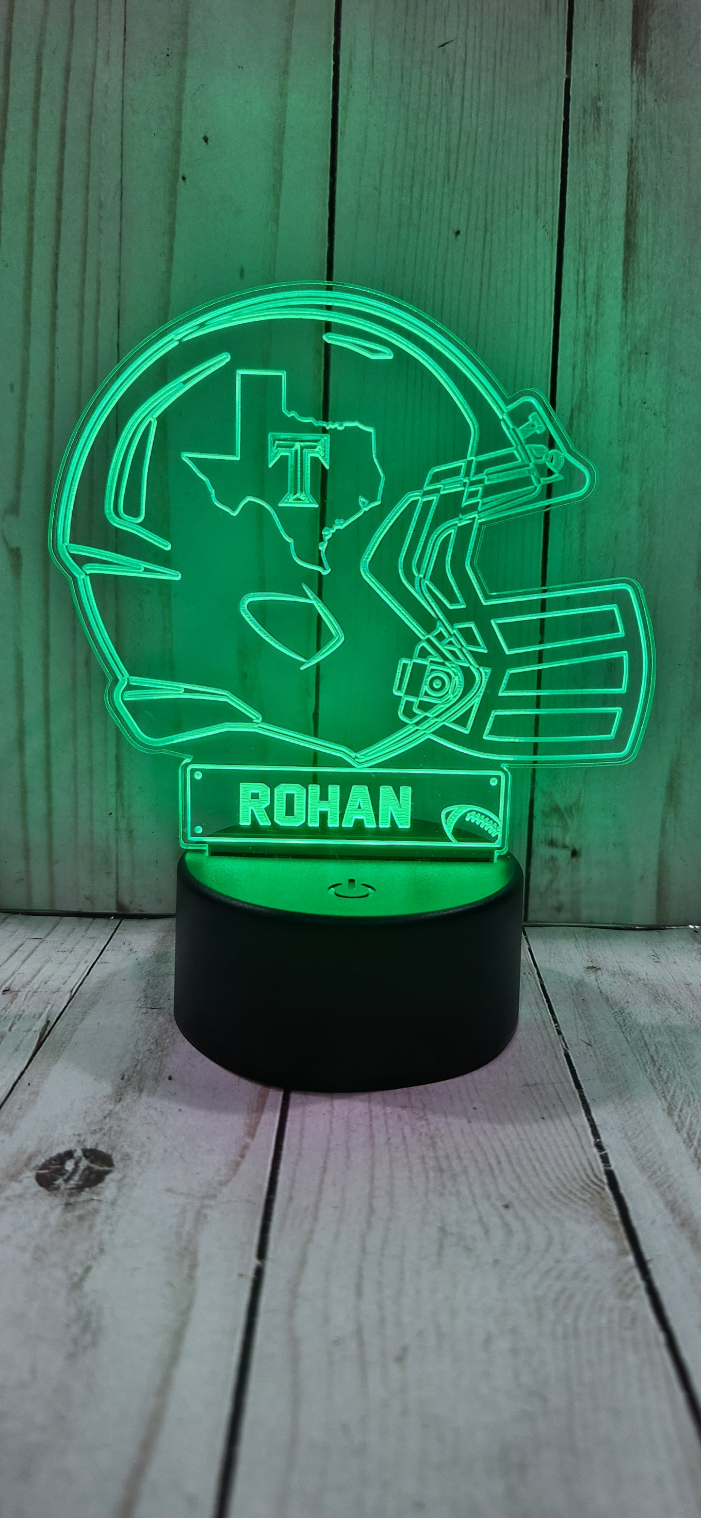 LED - Football Helmet - Personalized
