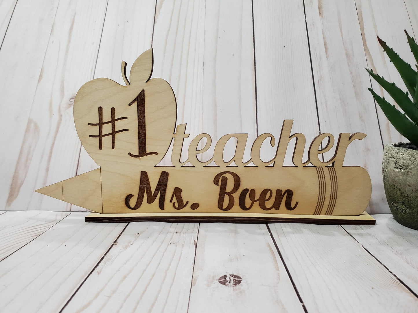 Teacher - Pencil Sign